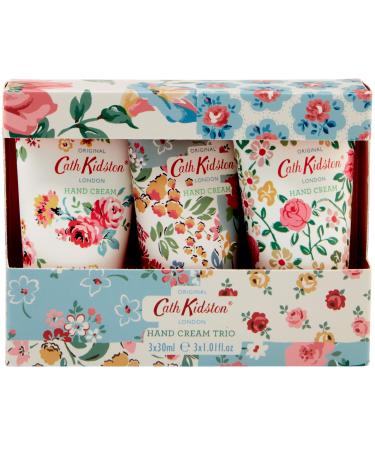 Sara Miller Beauty Underwater Spa-Spa Duo 75Ml Exfoliating Body Wash & 75Ml Hand & Body Cream Cottage Patchwork 30ml (Pack of 3) Hand Cream Trio