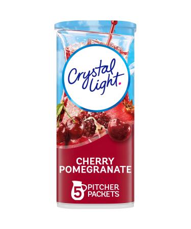 Crystal Light Cherry Pomegranate Drink Mix (20 Pitcher Packets, 4 Packs of 5) Pomegranate 2.2 Ounce (Pack of 4)