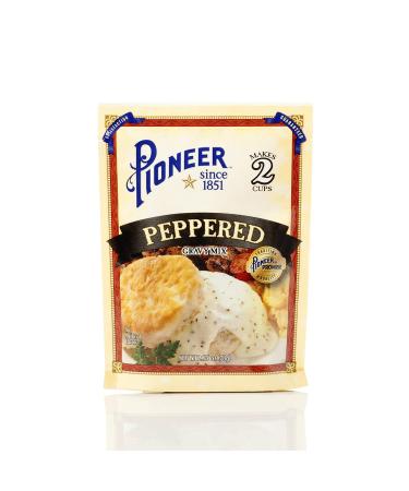 Pioneer Peppered Gravy Mix 2.75 Ounce (Pack of 12)