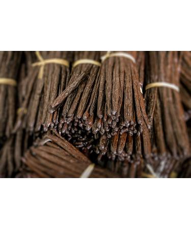 Grade A Madagascar Vanilla Beans â€“ 10 Whole Pods for Extract & Baking - Buy Online on SooperMarket.com