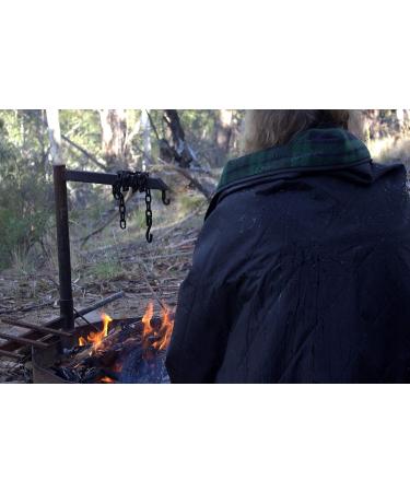 Large Waterproof Windproof Stadium Blanket - Green Check | 350 GSM Quilted Fleece | Down Under Outdoors - Buy Online on SooperMarket.com