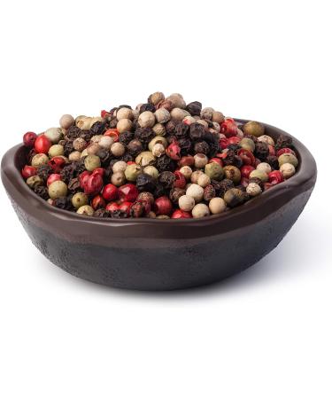 Cerez Pazari Rainbow Peppercorn Blend 200g & Himalayan Pink Salt 650g - Whole Black, Pink, Green, White Peppercorns for Grinders Refills - Buy Online on SooperMarket.com
