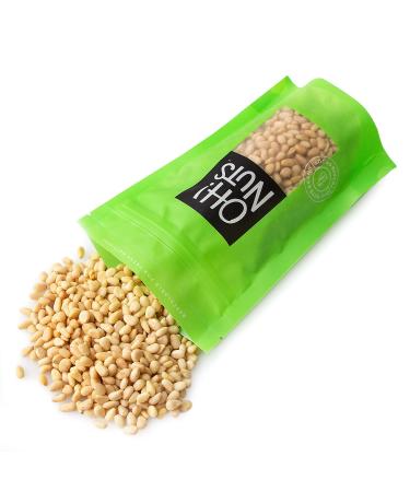 Pine Nuts (Pignolias) - 0.5 lb Bag | Fresh Raw Nuts for Baking, Snacking, Salads & Pesto | Keto-Friendly, Vegan, Sugar-Free & Kosher | High-Protein Pignoli - 0.5 Pounds - Buy Online on SooperMarket.com