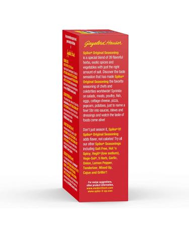 Spike Original All-Purpose Seasoning - 14 oz Box | All Natural, Low Sodium, No Sugar, No MSG, Zero Calories, Vegan - Buy Online on SooperMarket.com