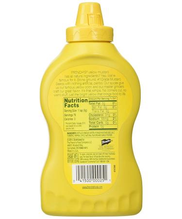 French's Squeeze Bottle Classic Yellow Mustard 14 Oz (Pack of 3) - 42 Ounce total - Buy Online on SooperMarket.com