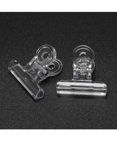 Peowuieu Rusian C Nail Clamps Clips Multifunctional Tool Acrylic Nails Pinchers Transparent Set of 6 - Buy Online on SooperMarket.com
