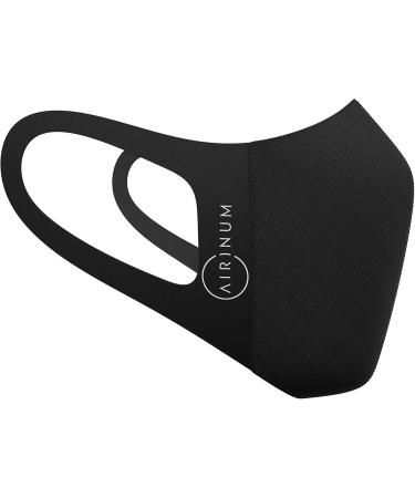 Airinum Lite Air Mask | Reusable Face Mask Washable Cover Mask for Men Women and Kids X-Small Stormy Black - Buy Online on SooperMarket.com