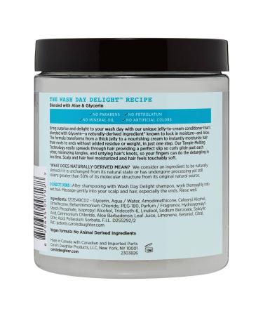 Carol's Daughter Washday Delight Gel-in-Cream Conditioner with Aloe Vera - 20 oz | Moisturizing & Nourishing Hair Care - International Shipping - Buy Online on SooperMarket.com