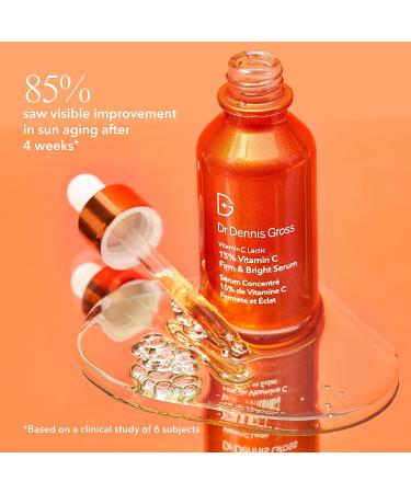 Dr. Dennis Gross Vitamin C Lactic 15% Firm & Brighten Serum 1 oz - Anti-Aging Solution - Buy Online on SooperMarket.com