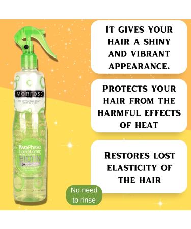 Buy AMAZON MORFOSE 2 Phase Biotin Hair Conditioner 400 ML - Nourishing & Repairing Hair Care for All Hair Types - Fast International Shipping - Buy Online on SooperMarket.com