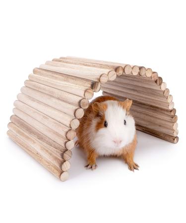 Niteangel Small Animal Climbing Toys - Suspension Bridge Ladder for Hamsters Gerbils Mice Rats Guinea Pigs or Other Small Pets 15.7'' x 7.8''