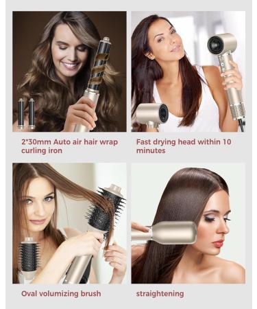 Buy Airstyler 5 in 1 - 11000 RPM Hairdryer & Multi-Style Hairstyler with Automatic Air-Curling | Quick Drying & Volume Brush | International Shipping - Buy Online on SooperMarket.com