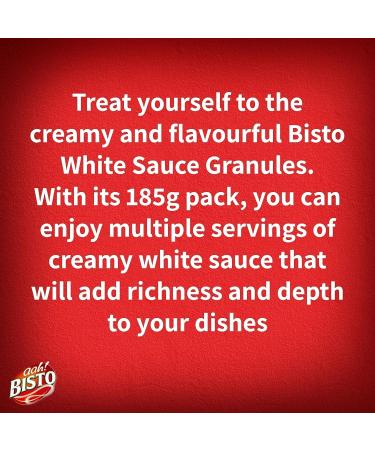 Sauce Mix Bundle which Contains Bisto White Sauce Mix 185g - Pack of 3 with Grocery List Card - Buy Online on SooperMarket.com