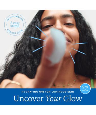 Buy belif Uncover Your Glow Set - Aqua Bomb Moisturizer Niacinamide Vitamin C Serum & Hydrating Toner | All Skin Types | Premium Korean Skin Care - Buy Online on SooperMarket.com