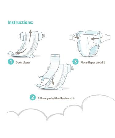 Medline Booster Pads with Adhesive - 192 Count - Baby Diaper Doubler for Overnight Leak Protection - Buy Online on SooperMarket.com