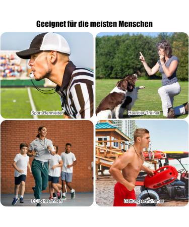 Buy Heedpeiur 5-Piece Sports Referee Whistle Set - Stainless Steel Signal Whistles with Lanyard for Coaches & Kids - Loud Sound Perfect for Sports Lessons - International Shipping Available - Buy Online on SooperMarket.com