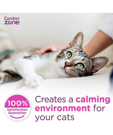 Comfort Zone Cat Calming Diffuser Refill | Veterinarian Recommended | Reduce Spraying & Scratching | Calm Home Solution | 48ml-2 Pack - Buy Online on SooperMarket.com