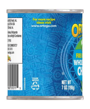 Ortega Whole Green Chiles Mild - 7oz - Buy Online on SooperMarket.com