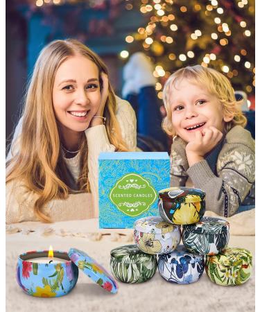 8-Piece Fragrance Candle Gift Set | Natural Soy Wax Aromatherapy | 20-Hour Burn Time | Perfect for Mother's Day Birthdays & Valentine's Day - Buy Online on SooperMarket.com
