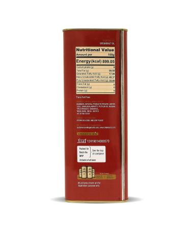 Chekko Virgin Peanut Oil - 5L: Pure Cold-Pressed Oil for Cooking - Buy Online on SooperMarket.com