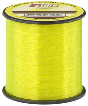 P-Line CXX-Xtra Strong 1/4 Size Fishing Spool, Fluorescent Green 600-yard/ 6-pound