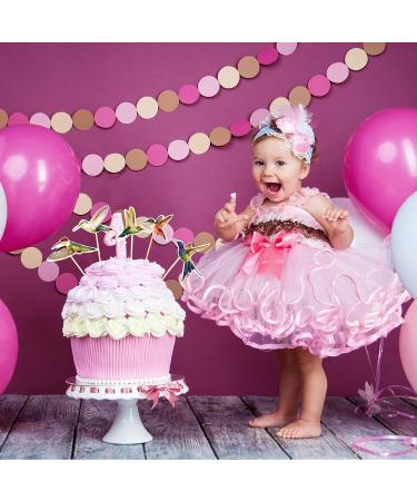 24 Pieces Hummingbird Cupcake Topper Hummingbird Cake Bird Decoration Cupcake Picks Toothpicks with Hummingbird Shape Hummingbird Cake Bird Decoration for Birthday Christmas Party Cake Decoration - Buy Online on SooperMarket.com