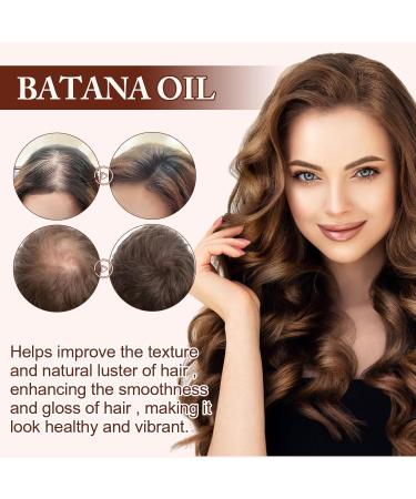 Hair Oil for Men & Women | Batana Oil for Hair Growth | Organic Nourishing & Moisturizing Formula for Thicker & Smoother Hair (4.05 Fl Oz - Buy Online on SooperMarket.com
