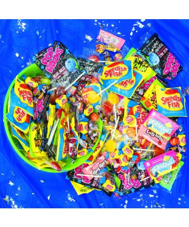 Assorted Candy Mix - 4 Pounds - Bulk Goodie Bag Stuffers - Individually Wrapped Variety Pack - Perfect for Parties and Pinatas - Buy Online on SooperMarket.com