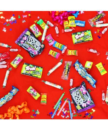 Sour Party Mix Candy Bulk - 3 LB - Warheads, Sour Patch, Cry Baby Gumballs & More! - Buy Online on SooperMarket.com