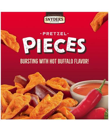 Snyder's of Hanover Pretzel Pieces Hot Buffalo Wing 3.25 oz (Pack of 6) - Buy Online on SooperMarket.com