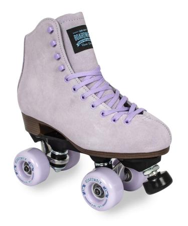 Sure-Grip Boardwalk Outdoor Skates Lavender Mens 7 / Womens 8