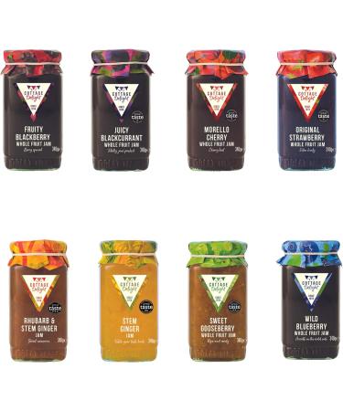 Cottage Delight Jam Pick N Mix - Create Custom Jam Combo with 15+ Flavours | Blood Orange Classic Breakfast Classic Orange Fruity Blackberry | 4 Pack - Perfect Jam Gift Set for Jam Lovers - Buy Online on SooperMarket.com