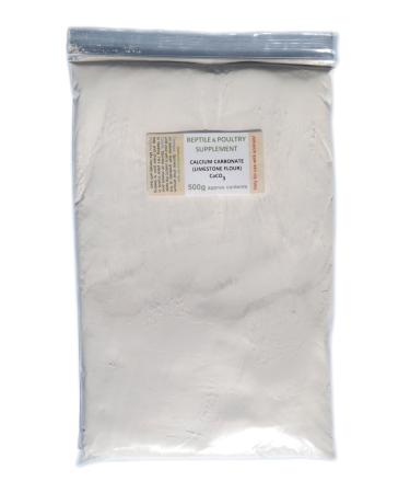 Calcium Carbonate 500g Limestone Flour for Reptiles * Poultry