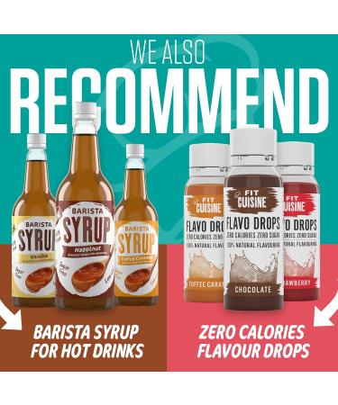 Fit Cuisine Low Calorie Syrup - Low-Cal Syrup to Support Weight Management Low Carb Diet Keto Friendly Vegan For Pancakes Desserts Porridge Ice Cream - 425ml (Maple Syrup) - Buy Online on SooperMarket.com