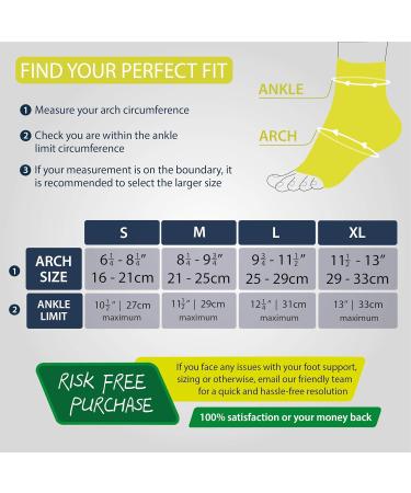 Rymora Plantar Fasciitis Compression Socks XL - Relieves Discomfort, Supports Heel, Arch & Ankle - Fluorescent (One Pair) - Buy Online on SooperMarket.com