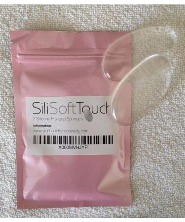 High-Quality Silicone Makeup Sponges - Bacteria-Free Reusable & Versatile Double Pack for Flawless Application - Buy Online on SooperMarket.com