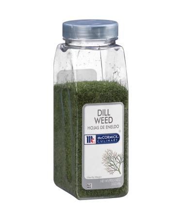 McCormick Culinary Dill Weed, 5 oz - One 5 Ounce Container of Dried Dill Weed Seasoning For Back of House Use, Best in Stuffings, Dips, Soups, Seafood and More 5 Ounce (Pack of 1)