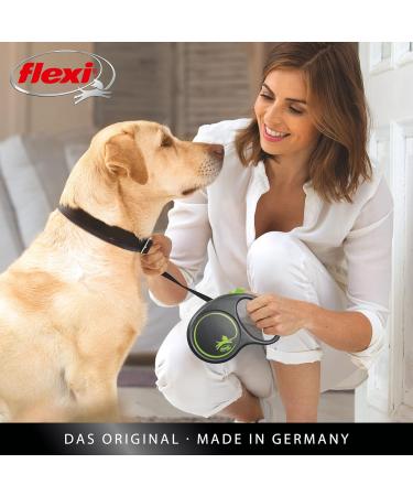 Flexi Retractable Leash - Black/Pink Design | Size L - Multi Size Options | Ideal for Small Dogs - International Shipping Available - Buy Online on SooperMarket.com