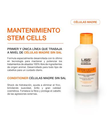 Liss Expert Stem Cells Restoring Conditioner 8.45 fl oz | Salt Free - Best for Hair Restoration | Buy Internationally - Buy Online on SooperMarket.com