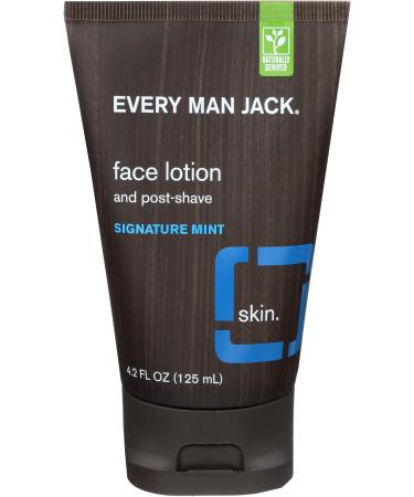 Every Man Jack - Face Lotion and Post-Shave Signature Mint - 4.2 fl. oz.