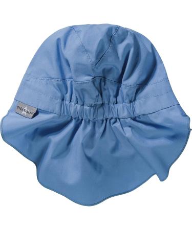 Sterntaler Unisex Children's Peaked Cap with Neck Protection - Velvet Blue 55 | International Shipping Available - Buy Online on SooperMarket.com