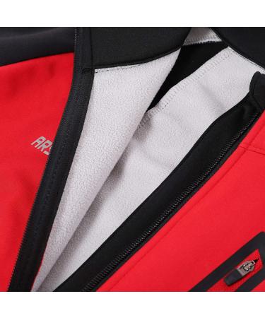 Lixada Men's Waterproof Windproof Bicycle Jacket | Thermofleece MTB Racing Coat for Autumn & Winter Cycling - Buy Online on SooperMarket.com