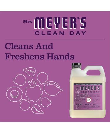 MRS. MEYER'S CLEAN DAY Plum Berry Scent Hand Soap Refill - 33 Fl Oz (Pack of 4) - Eco-Friendly & Nourishing Care for Hands - Buy Now - Buy Online on SooperMarket.com