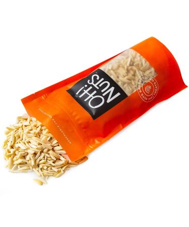 Oh! Nuts Blanched Slivered Almonds | 24oz Bulk Bag - Raw, Unsalted Almond Sticks for Snacking & Baking | High Protein, Heart Healthy, All Natural - 24oz - Buy Online on SooperMarket.com