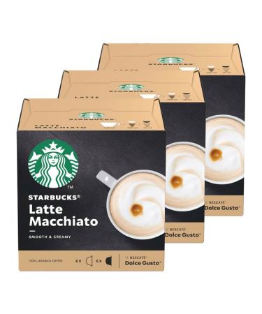 Starbucks - Latte Macchiato by Nescaf Dolce Gusto - 3X 12 Capsules