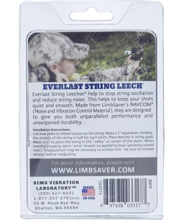 LimbSaver Everlast String Leech 4-Pack - Black | Dampen String Vibration - Buy Online on SooperMarket.com