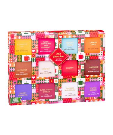 Hot Chocolate Gift Sets Limited Edition Selection Box Christmas | Showstopper Hot Chocolate Gift Set | Hot Chocolate Set | Options Hot Chocolate | Mini Marshmallows for Hot Chocolate | 180g