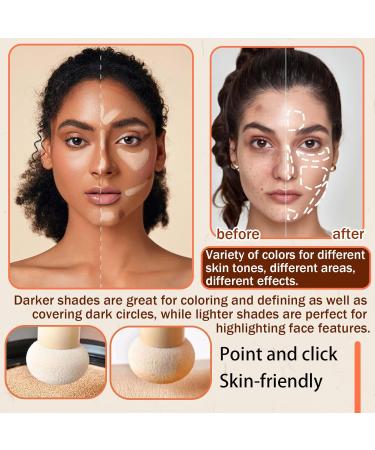 15 Colors Correcting Concealer Palette with Brush Colors Corrector Palettes Long Lasting Moisturizing Cream Contour Makeup Palette - Buy Online on SooperMarket.com