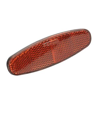 FISCHER reflector rear luggage carrier attachment Bicycle rear reflector attachment to the luggage carrier red One Size