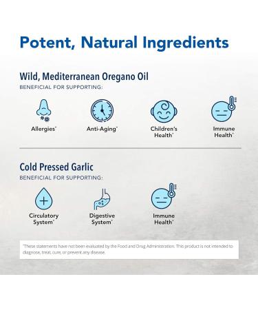 NORTH AMERICAN HERB & SPICE OregaMax - 90 Vegi Caps - Pack of 3 - Healthy Digestive & Immune Support - Oreganol P73 Oregano Oil Supplement with Garlic & Onion - Non-GMO - 270 Total Servings - Buy Online on SooperMarket.com